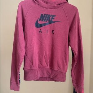 Nike Pink Hoodie Relaxed Sweatshirt